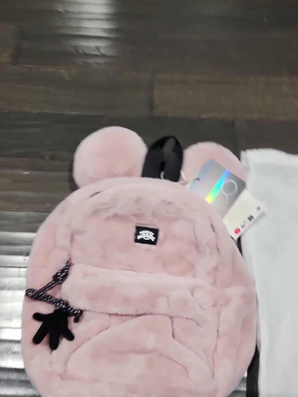 Zara plush faux